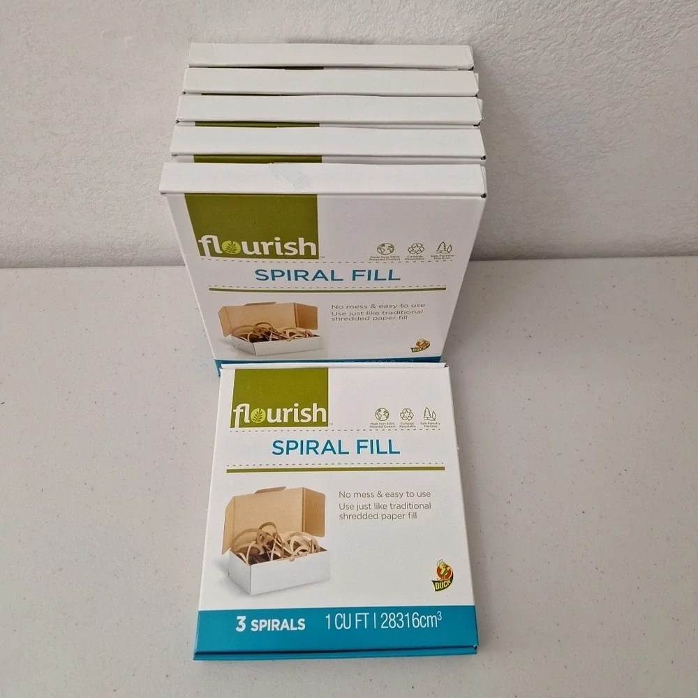NEW‎ Duck Brand Shipping Packing Spiral Cushion Fill SET OF 6 BOXES